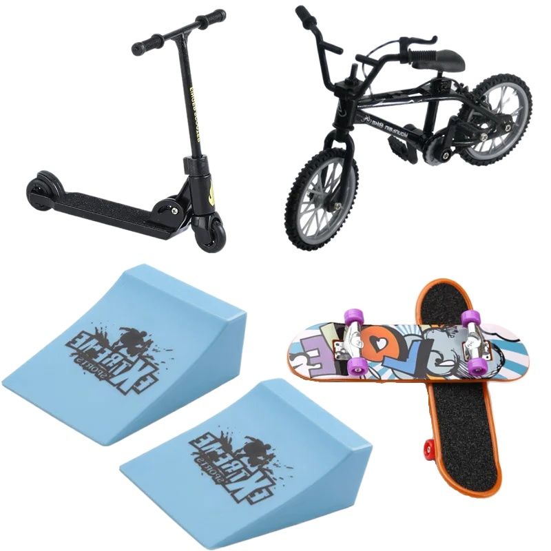 Kids Toys Scooter - Skuter/Skateboard Jari/Celana Kasual/Sepatu Roda/Sepeda untuk Set