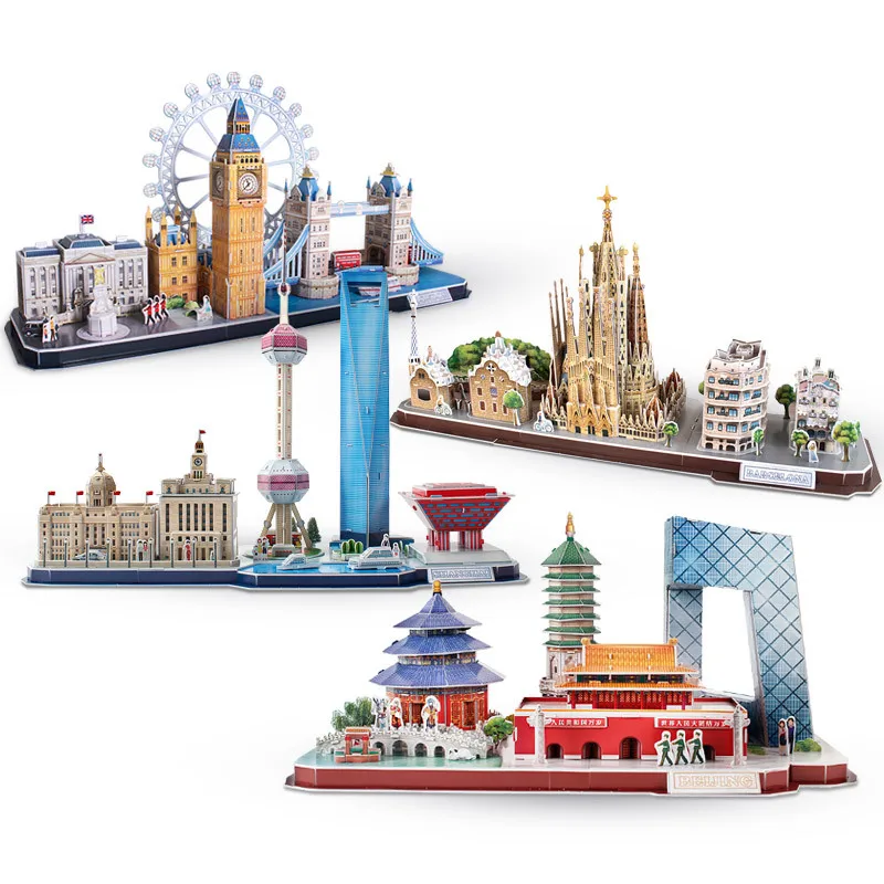 Kids Toys London - Permainan Puzzle 3D Mainan DIY Model