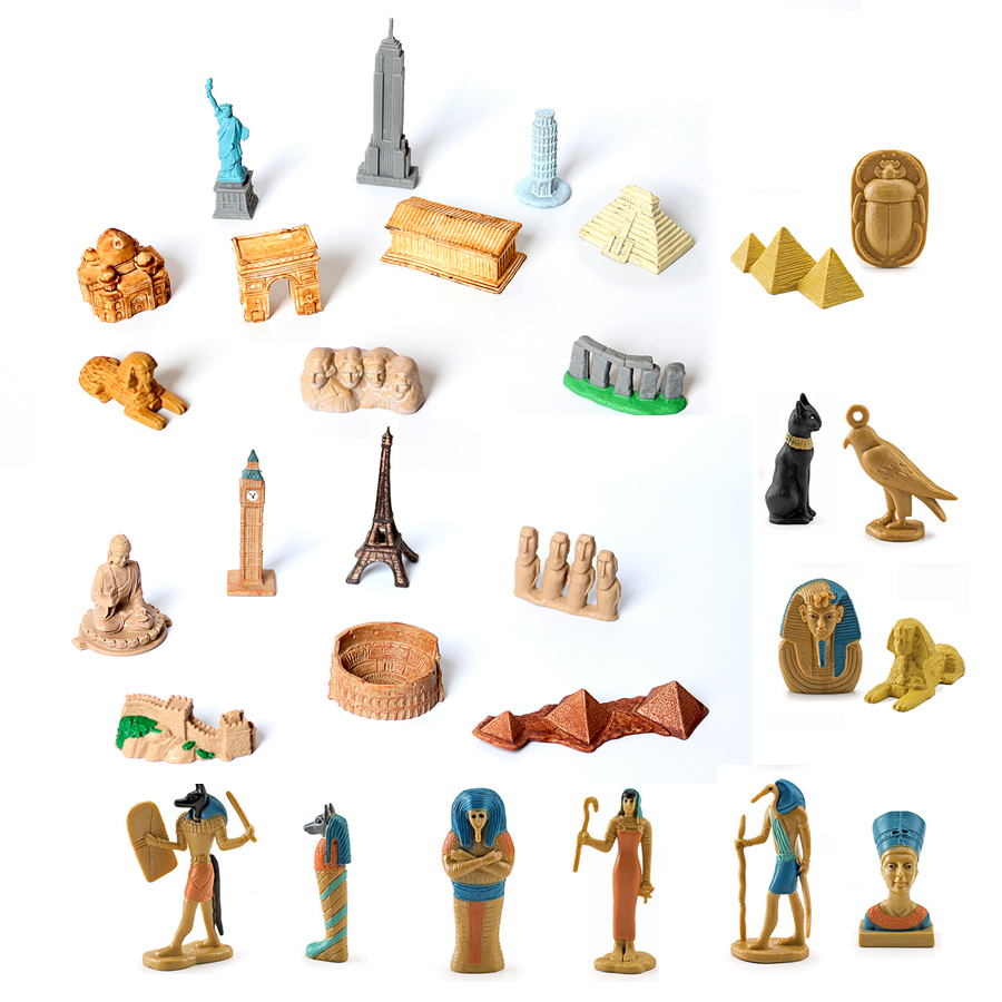 Kids Toys Egypt - Realistis Mini Mesir kuno, di sekitar