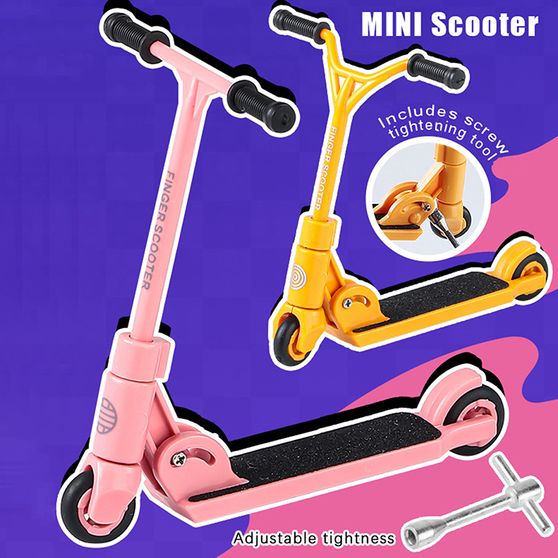 Kids Toys Scooter - 1 Buah Skuter Jari Lipat Bentuk