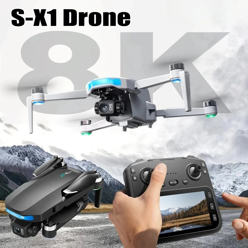 Kids Toys Drone - Drone S-X1 Original 8K HD Profesional