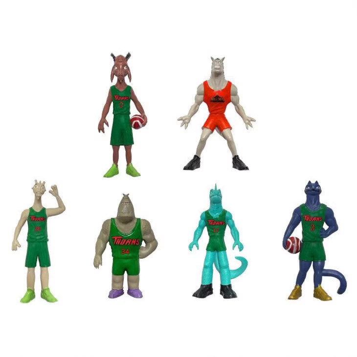 Kids Toys Mall - Figur Koleksi PVC GOAT Basketball Game