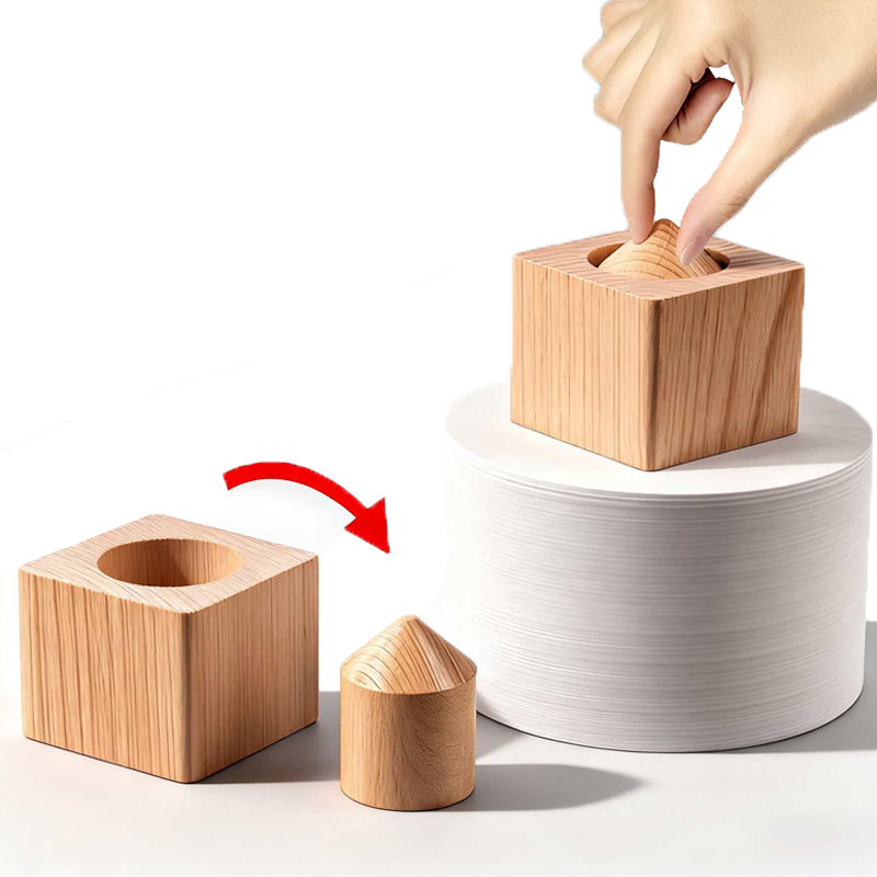 Wooden Puzzle Kids - Blok Kayu yang Tidak Bisa Dilepas