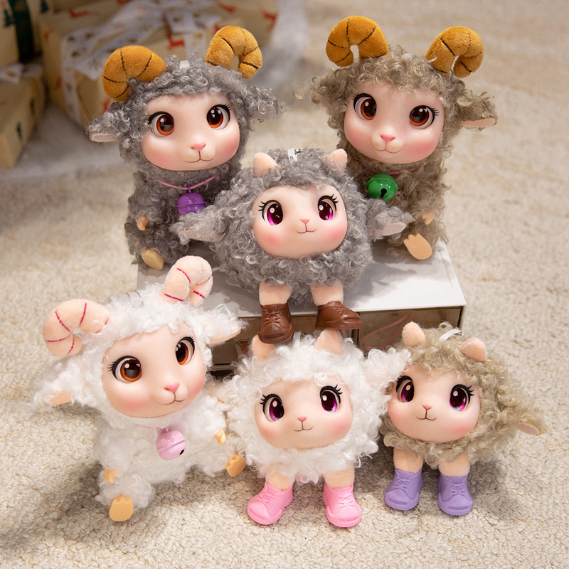 Kids Toys Movie - Boneka Domba Lucu Bahan Vinyl Lembut,