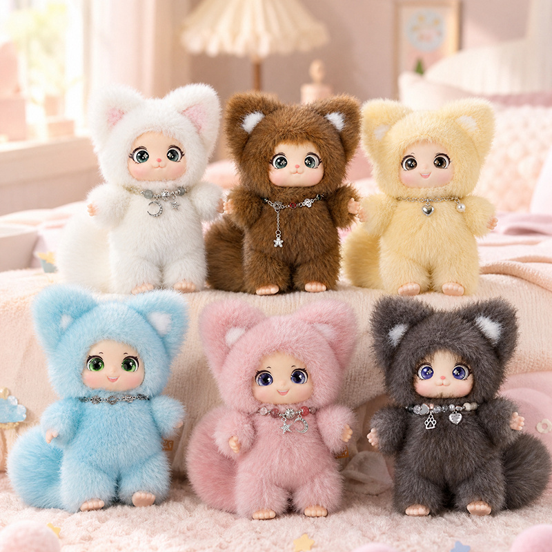 Kids Toys Movie - Gantungan Boneka Rubah Keluarga Lucu Baru