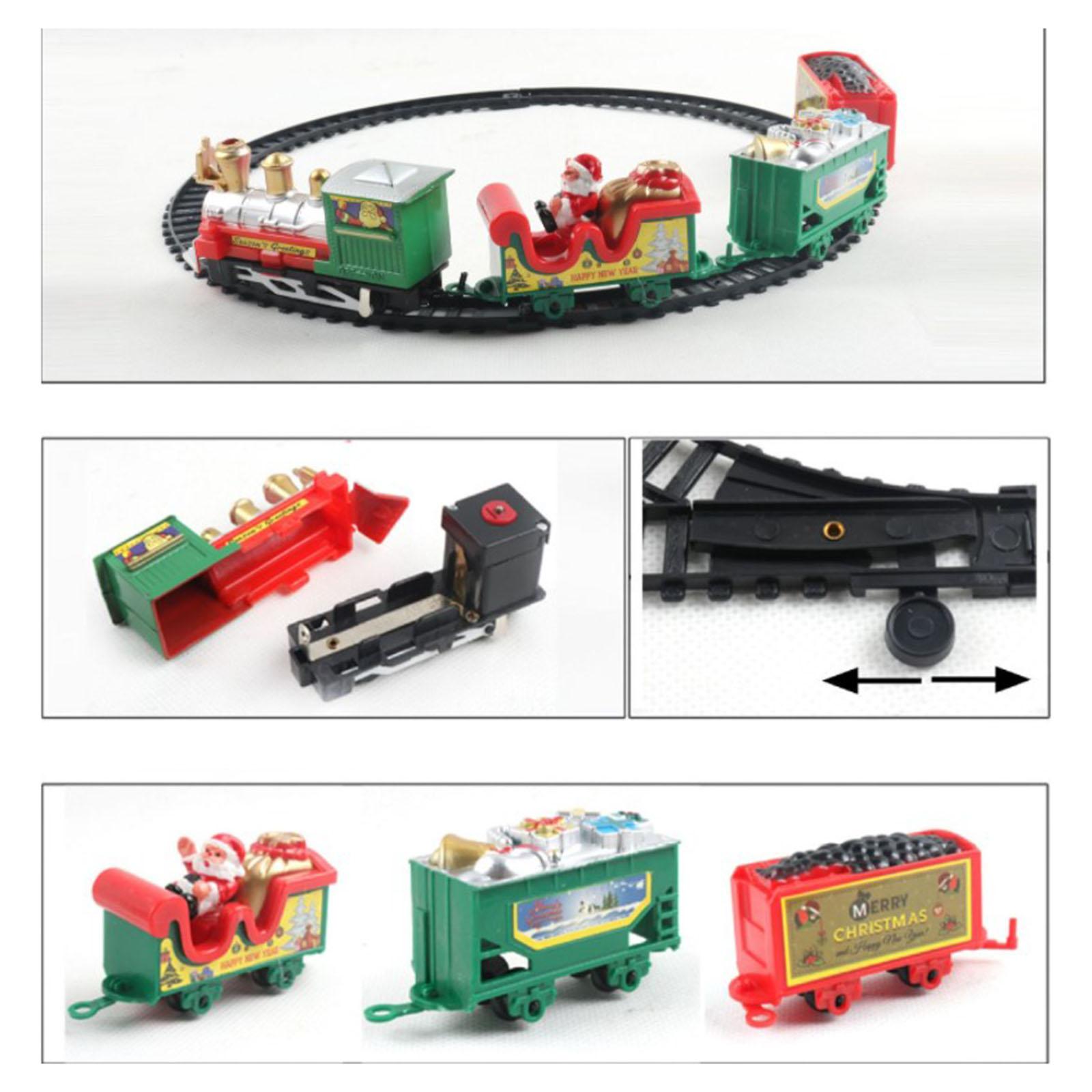 Kids Toys Big W - Set Rel Kereta Listrik Natal Mainan