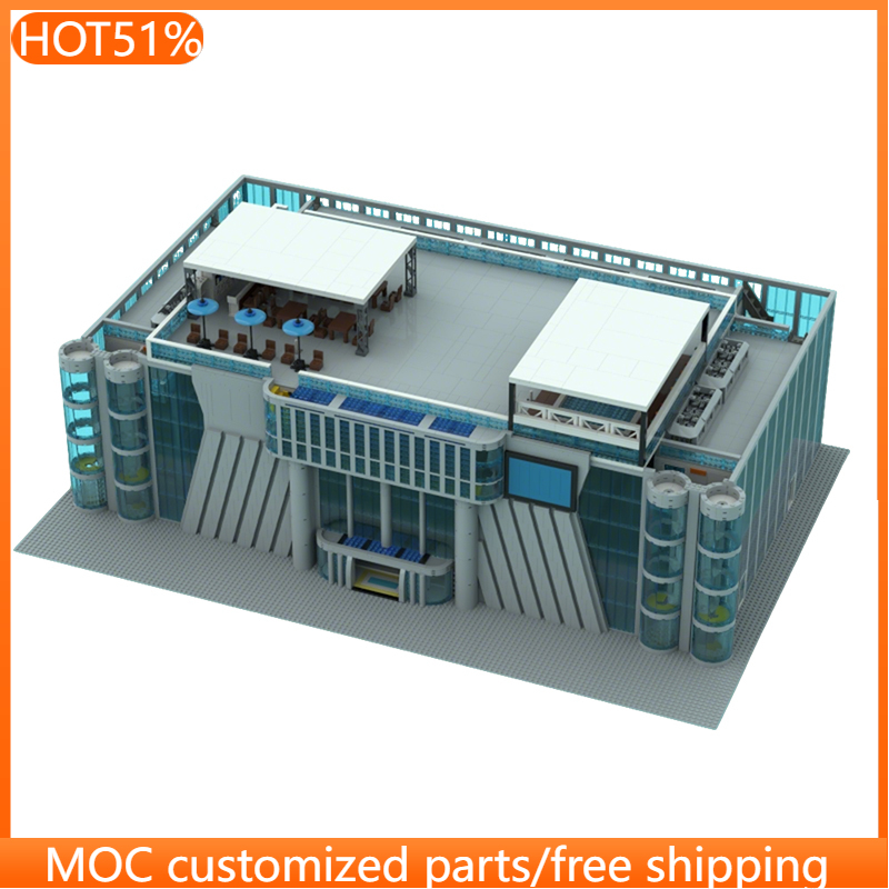 Kids Toys Mall - 17446 PCS Construction Mall MOC Kustomisasi