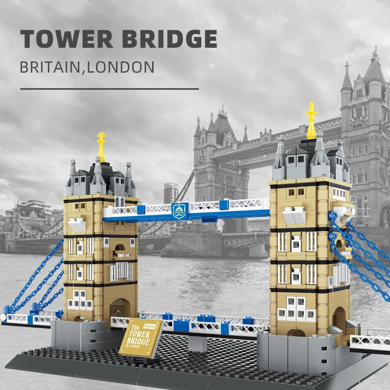 Kids Toys London - Dunia konstruksi kreatif terkenal Modern bangunan