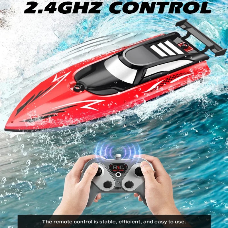 Perahu RC 2.4G Kecepatan Tingg - Kids Toys Company ulasan dan harga