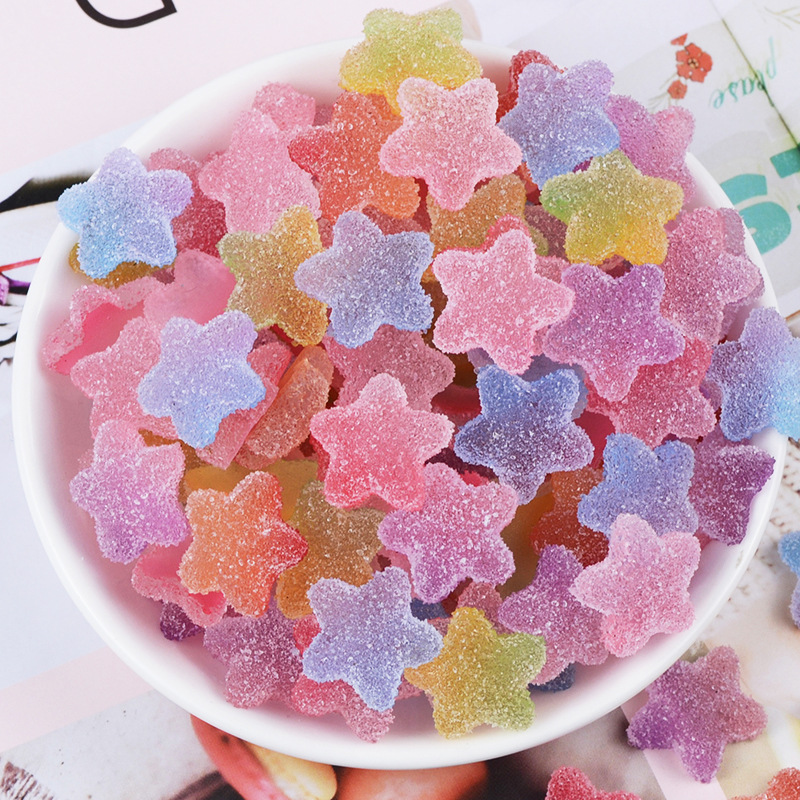 10 Buah Hiasan Slime Resin Per - Slime Making Kit ulasan dan harga