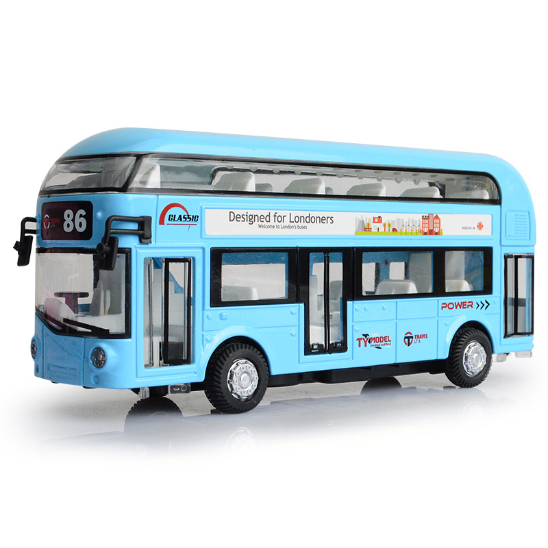 17CM Double Decker Bus London  - Kids Toys London ulasan dan harga