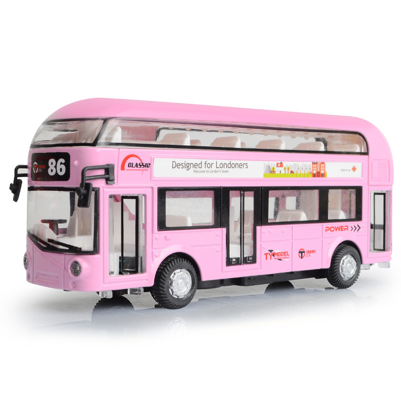 17CM Double Decker Bus London  - Kids Toys London ulasan dan harga