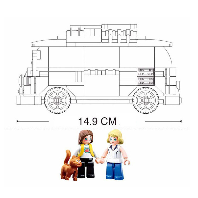 City Street Van Mini Friends C - Kids Toys London ulasan dan harga