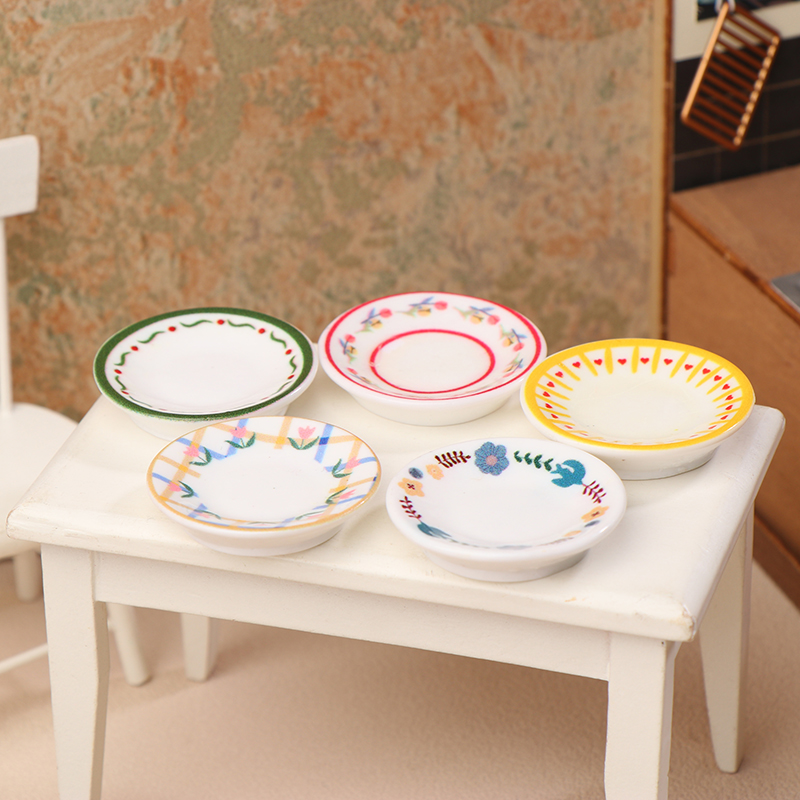 5 Buah 1/12 Rumah Boneka Mini  - Dollhouse Furniture Set ulasan dan harga