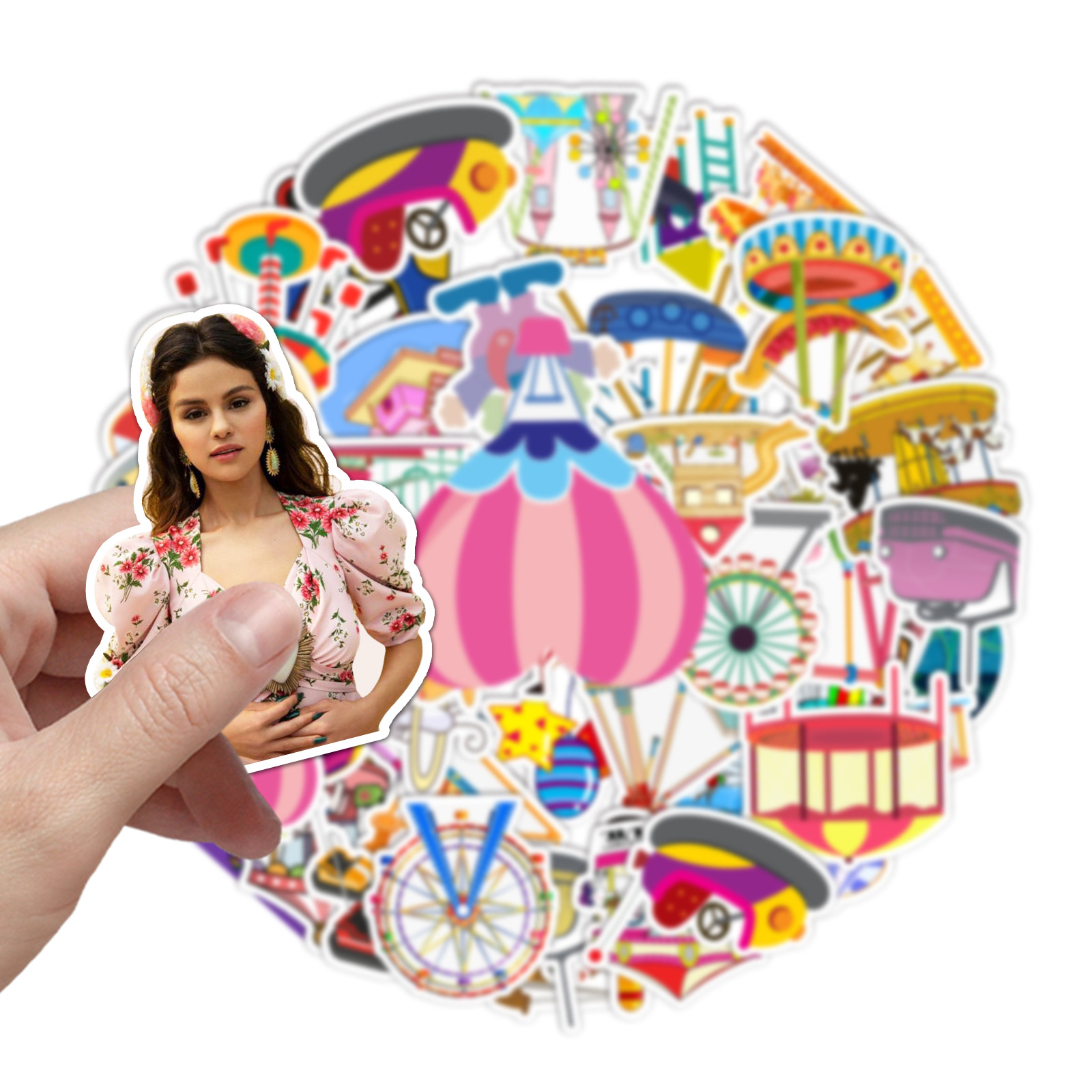 10/30/50 Buah Stiker Pop Penya - Kids Toys Scooter ulasan dan harga