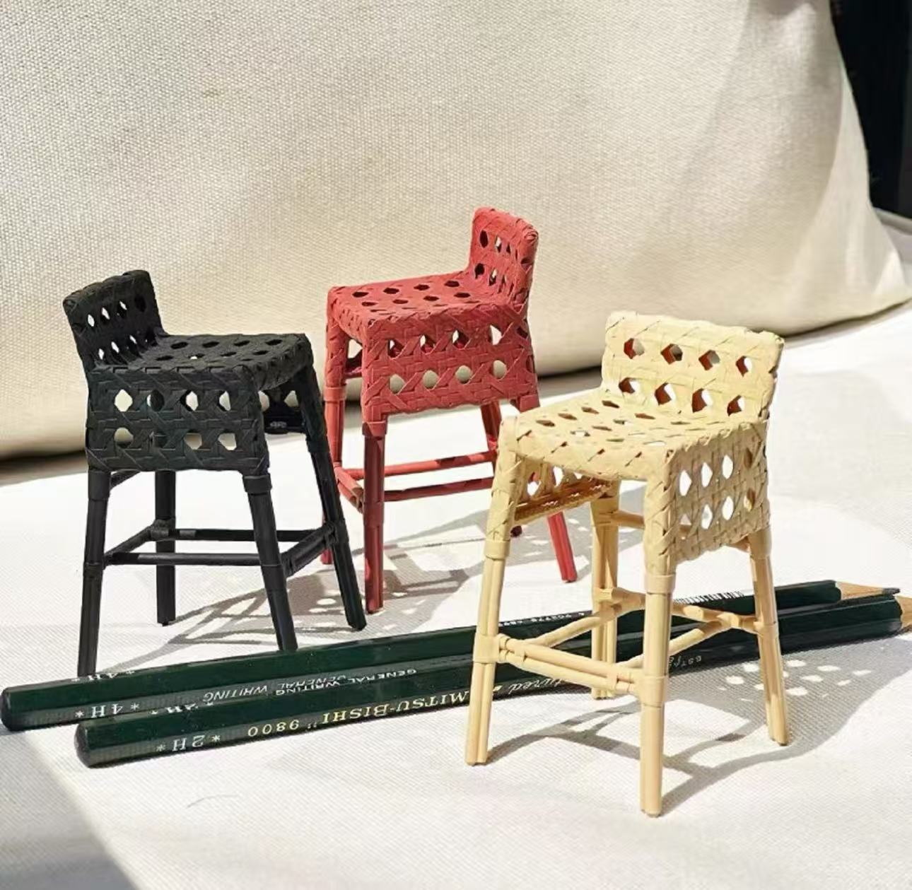 Set Kursi Windsor Antik Skala  - Dollhouse Furniture Set ulasan dan harga