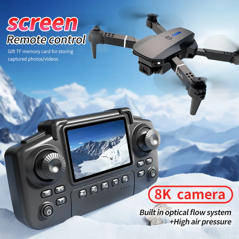 Drone E88 PRO Profesional deng - Kids Toys Drone ulasan dan harga