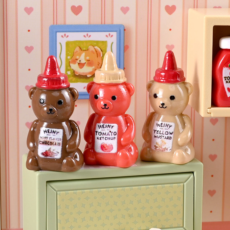 10 Buah 1/12 Rumah Boneka Simu - Dollhouse Furniture Set ulasan dan harga