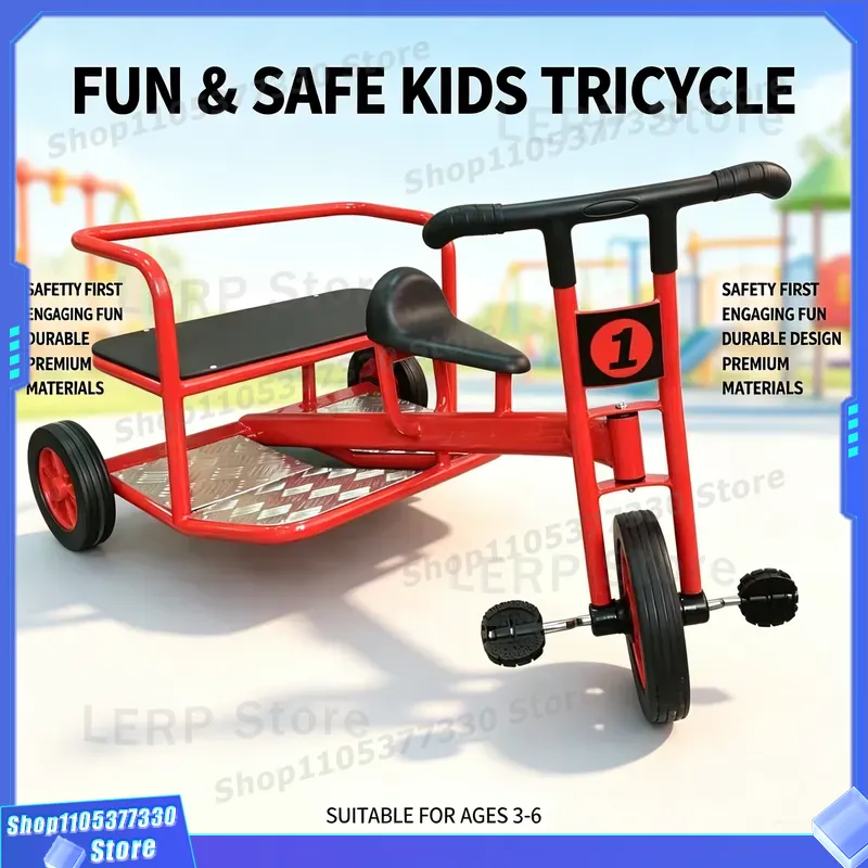 Skuter Anak LONGLY 2 Kursi Ran - Kids Toys Scooter ulasan dan harga