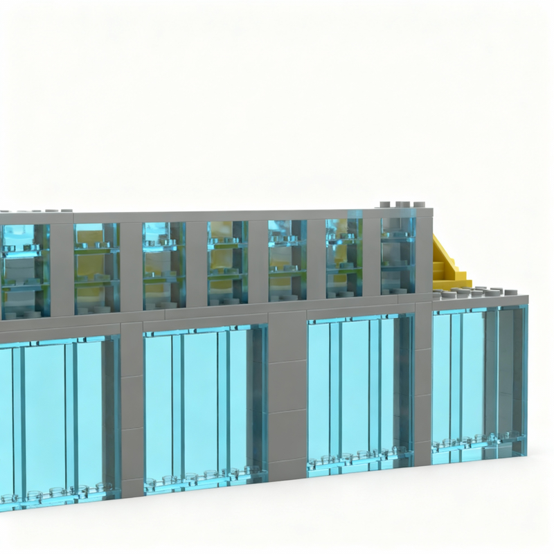 17446pcs MOC Mall Model Mainan - Kids Toys Mall ulasan dan harga
