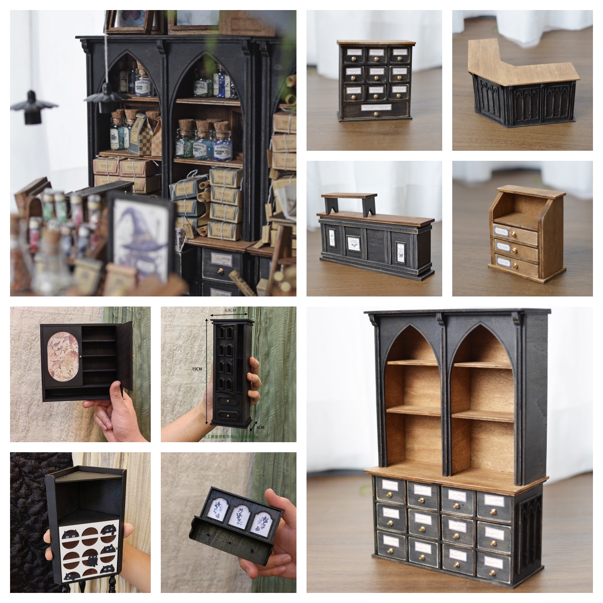 Set Perabot Rumah Boneka DIY a - Dollhouse Furniture Set ulasan dan harga
