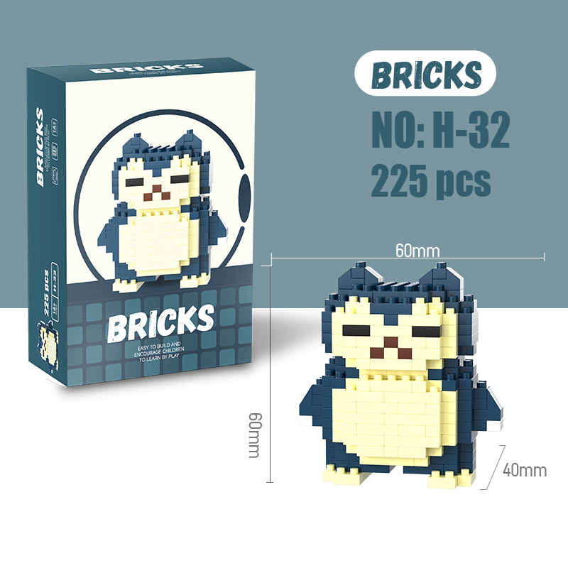 Blok Bangunan Mikro Pokemon Pi - Kids Toys Movie ulasan dan harga