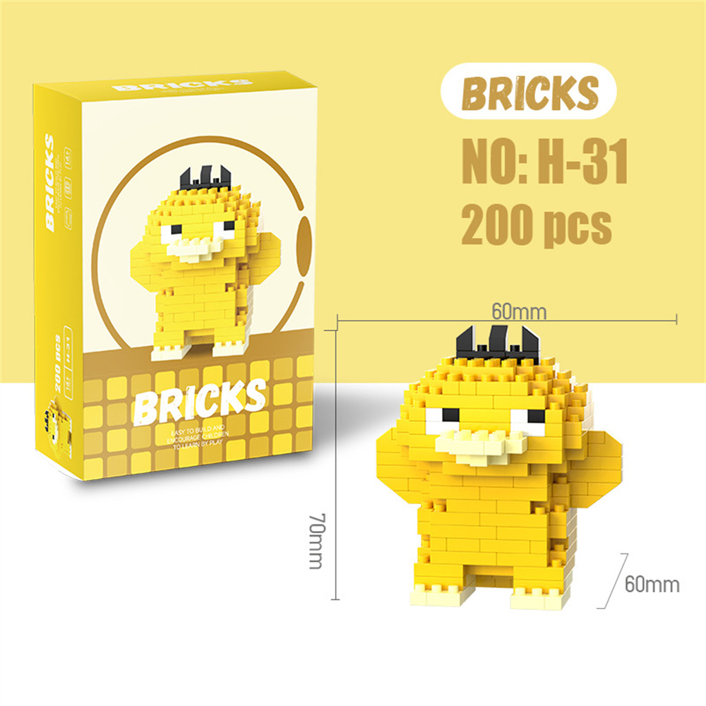 Blok Bangunan Mikro Pokemon Pi - Kids Toys Movie ulasan dan harga