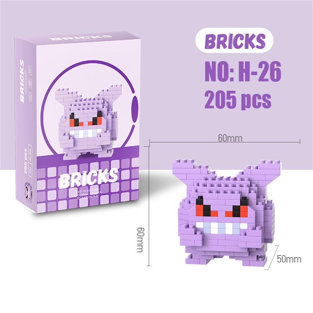 Blok Bangunan Mikro Pokemon Pi - Kids Toys Movie ulasan dan harga