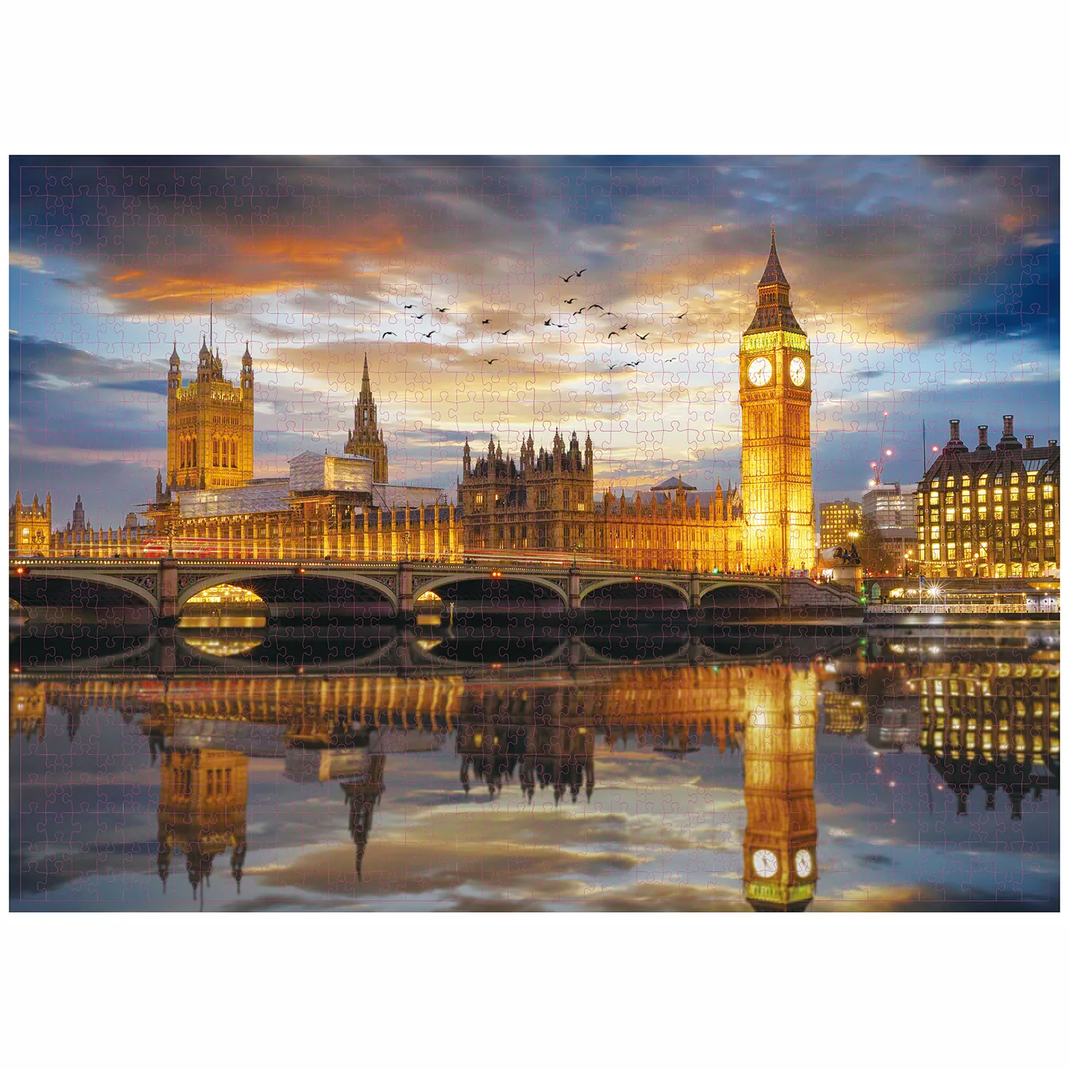 1000 Buah Puzzle London Night  - Kids Toys London ulasan dan harga