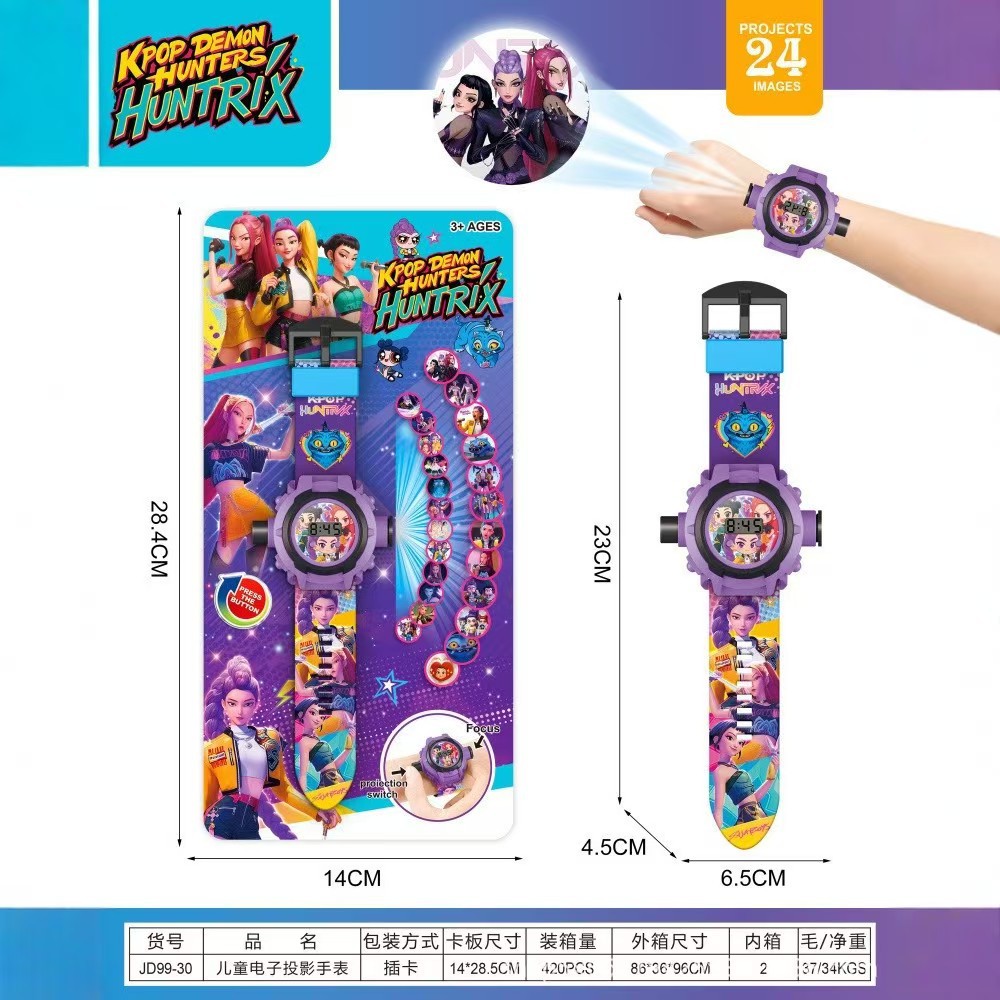 Jam Tangan Proyeksi Anak Kartu - Kids Toys Movie ulasan dan harga