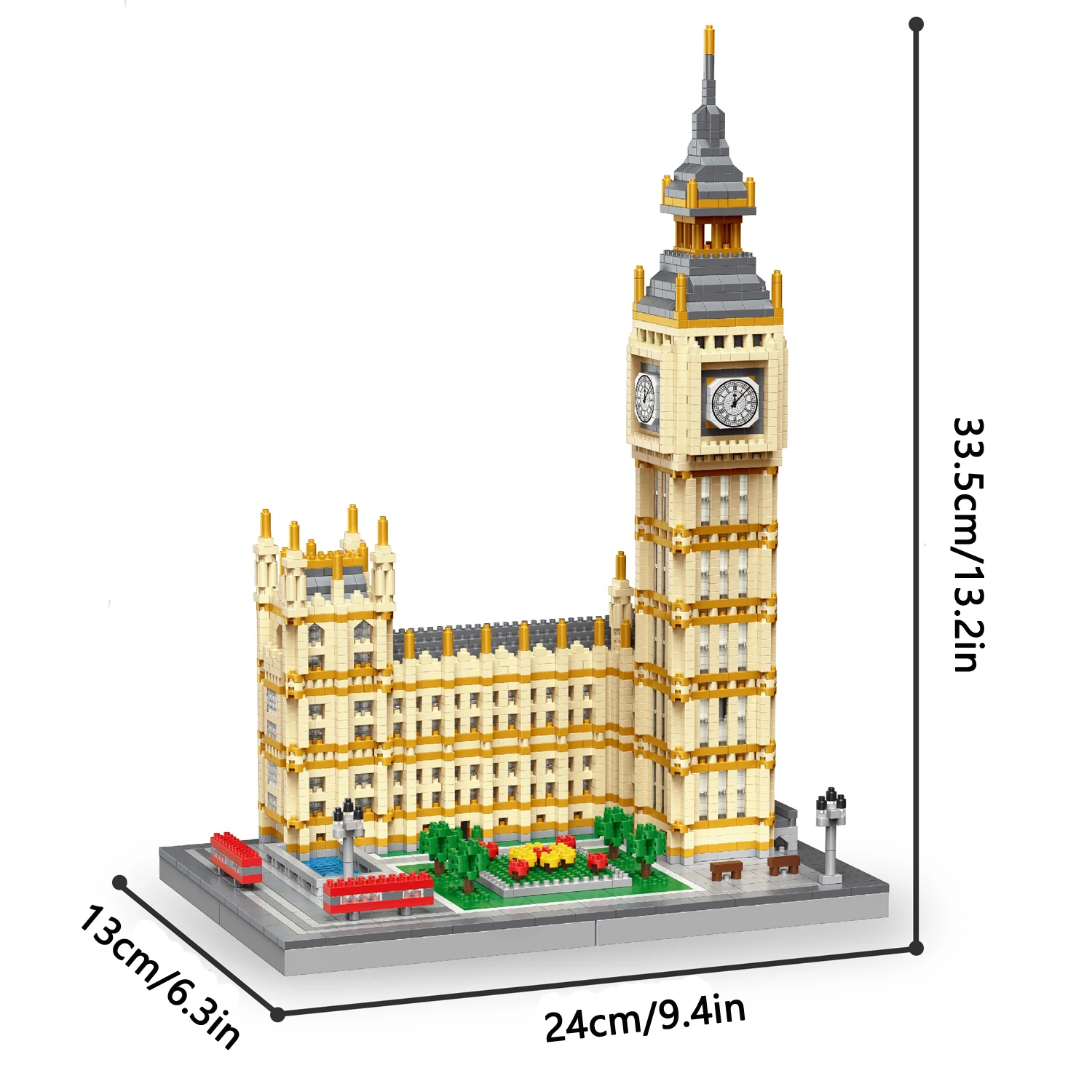 Blok Bangunan Mikro Mini Model - Kids Toys London ulasan dan harga
