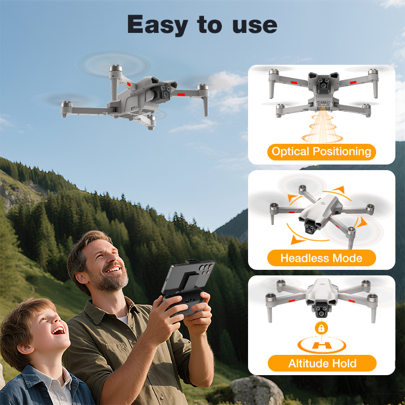 Drone Baru L017 Pro Brushless  - Kids Toys Drone ulasan dan harga