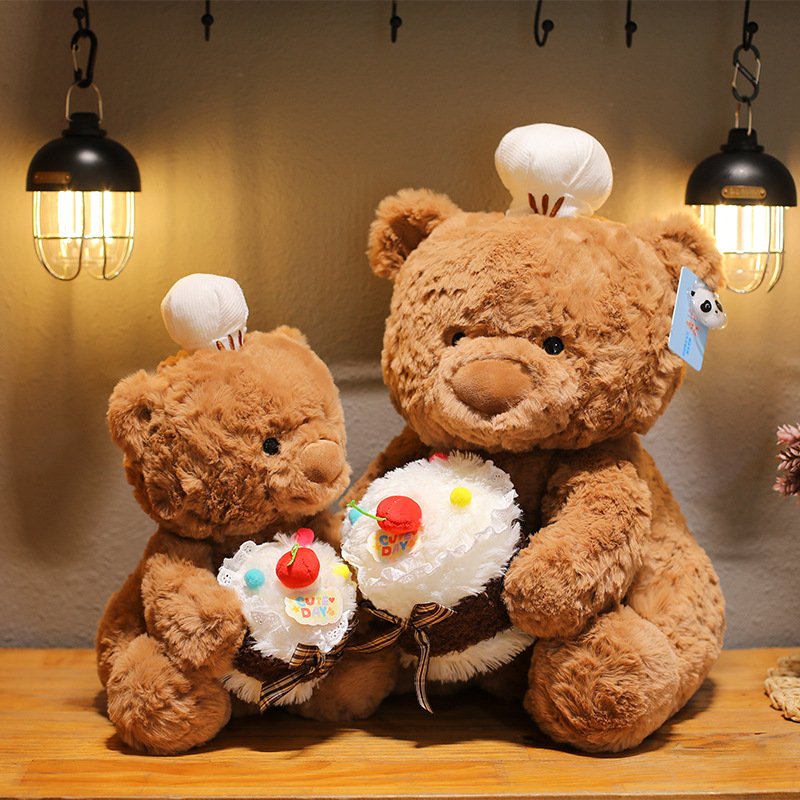Boneka Beruang Kue Koki Lucu u - Best Kids Toys Xmas ulasan dan harga