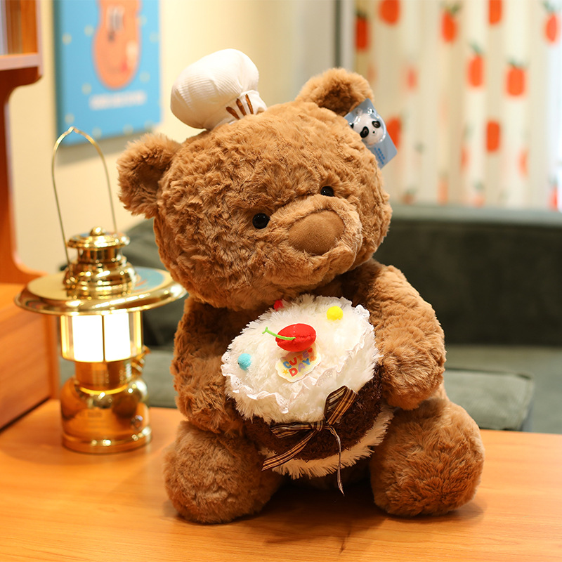 Boneka Beruang Kue Koki Lucu u - Best Kids Toys Xmas ulasan dan harga
