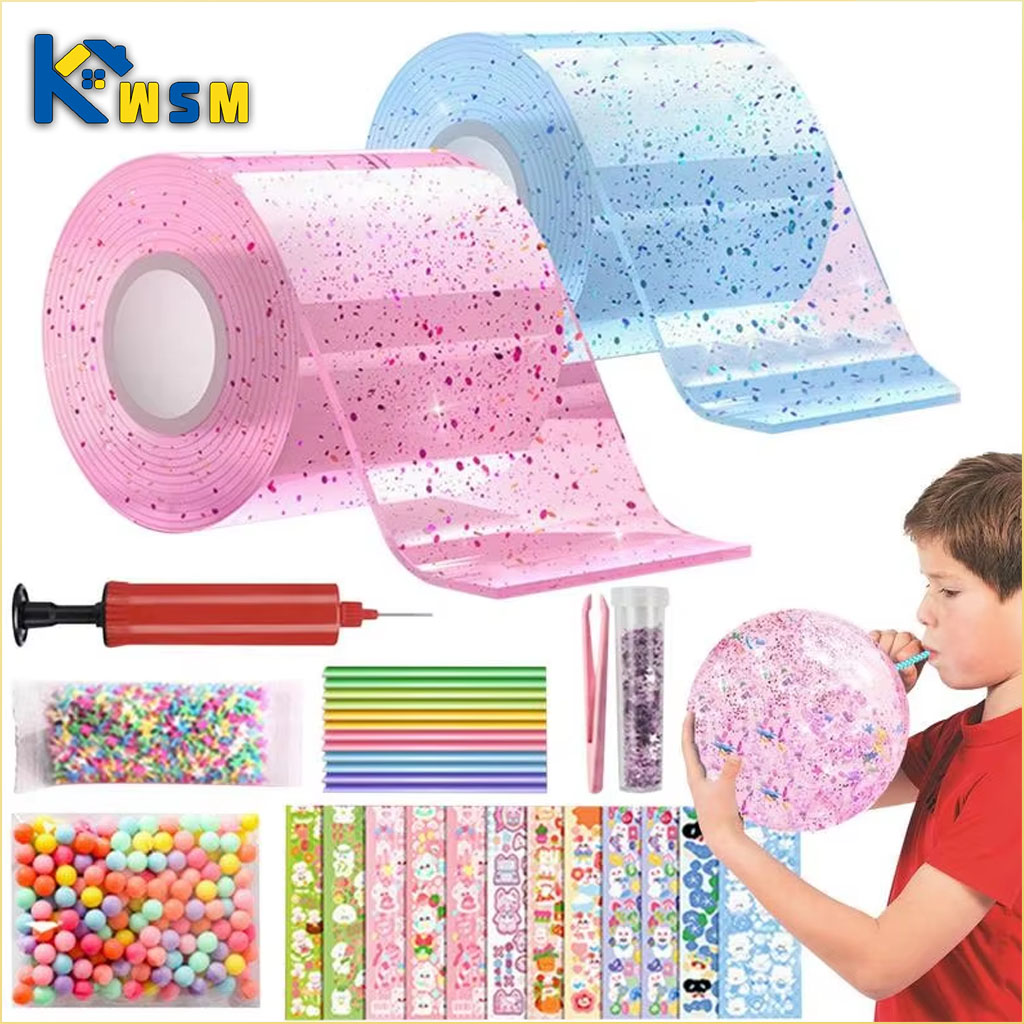Set Lem Nano Glitter Kit Slime - Slime Making Kit ulasan dan harga