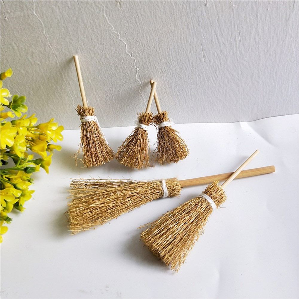 5 Buah/Tas Sapu Mini untuk Dek - Dollhouse Furniture Set ulasan dan harga